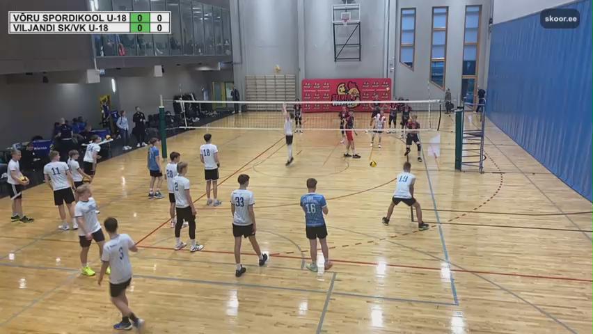 Võru spordikool U-18 - Viljandi SK/VK U-18