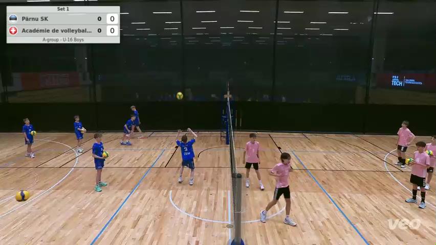 Pärnu SK - Académie de volleyball de Genève (AVGe)