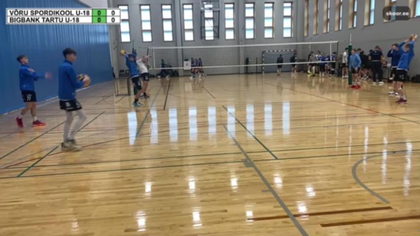 Võru spordikool U-18 - Bigbank Tartu U-18