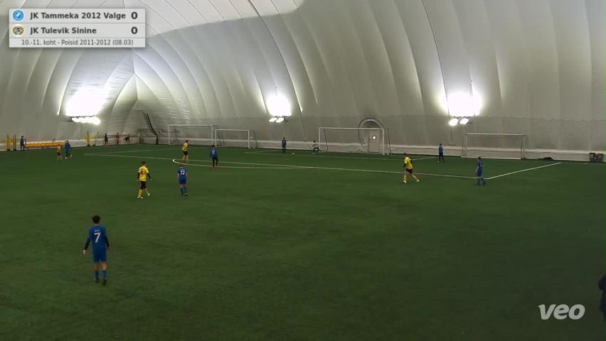 JK Tammeka 2012 Valge - JK Tulevik Sinine