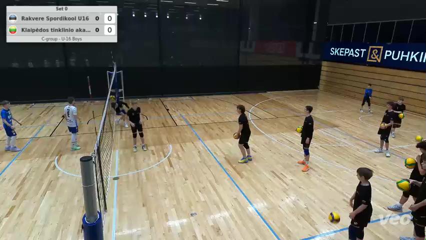 Rakvere Spordikool U16 - Klaipėdos tinklinio akademija