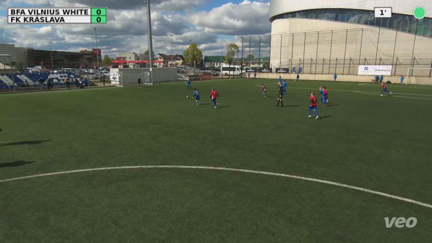 BFA Vilnius White - FK Krāslava