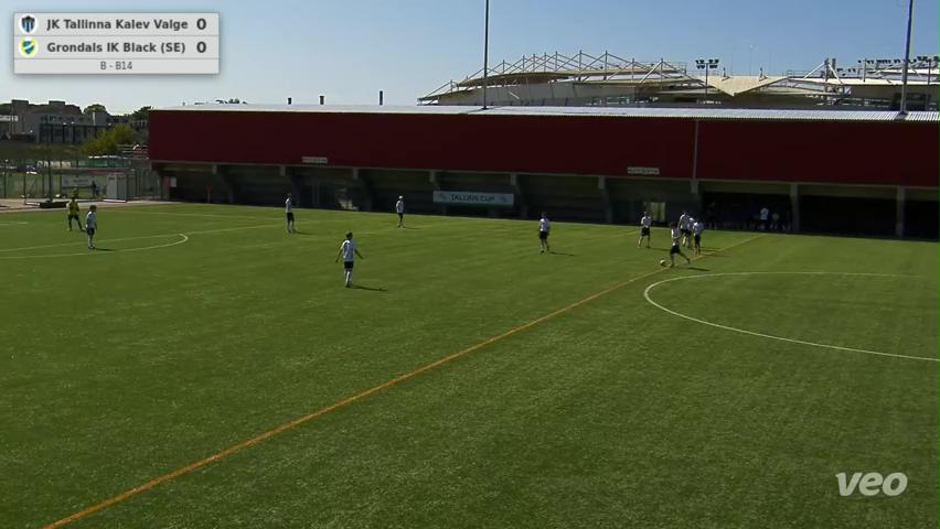 JK Tallinna Kalev Valge - Grondals IK Black (SE)