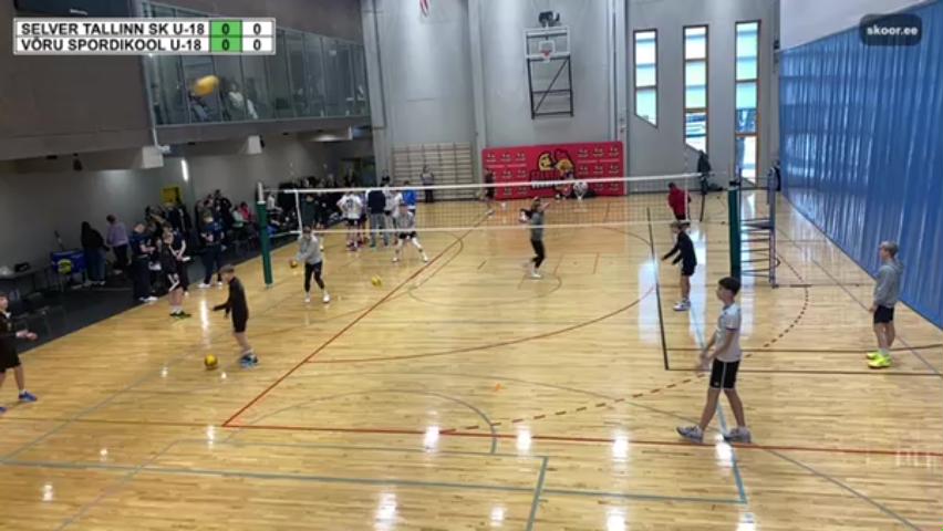 Selver Tallinn SK U-18 - Võru spordikool U-18
